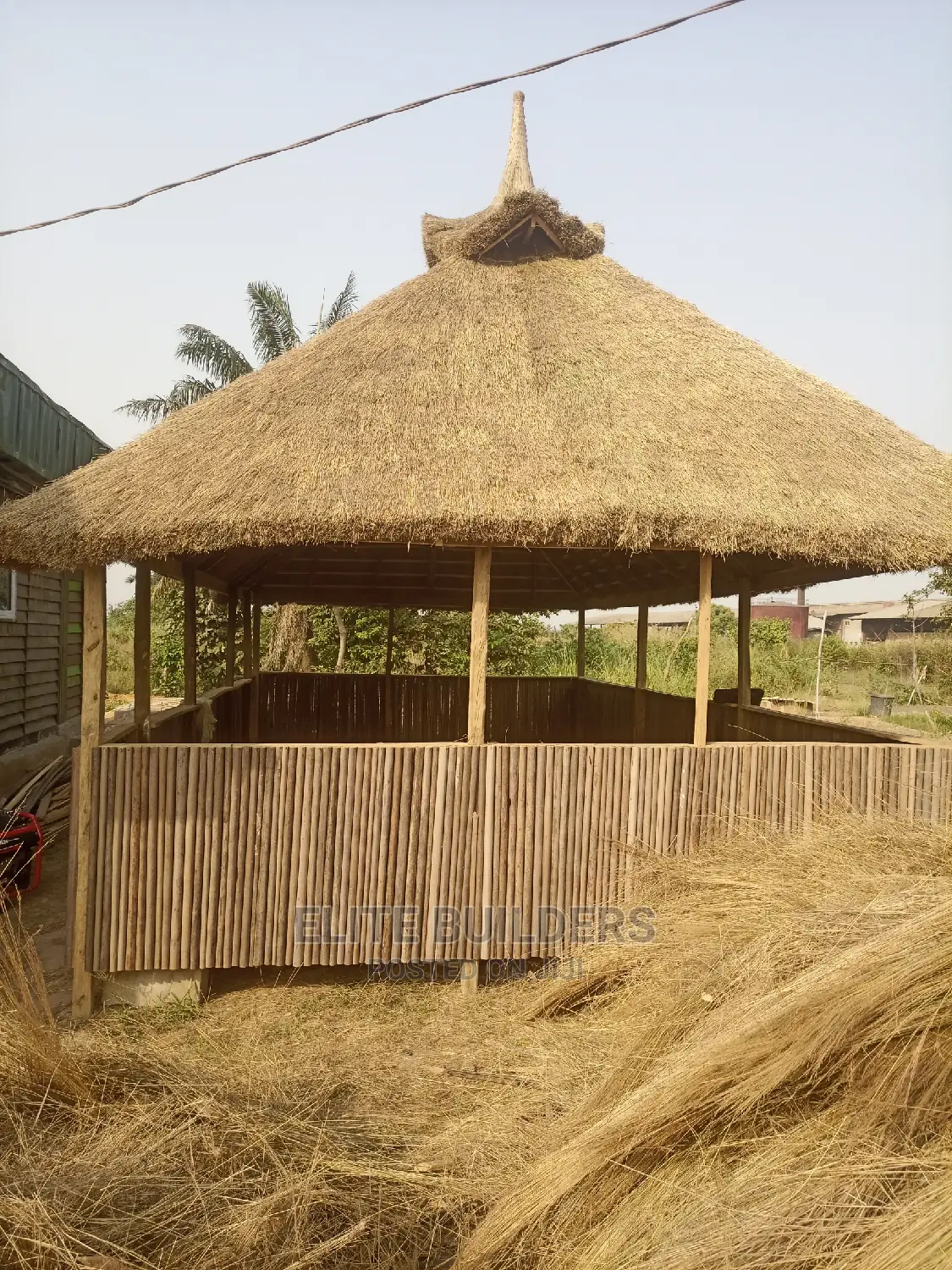 Private And Commercial Use Gazebo Bush Bar