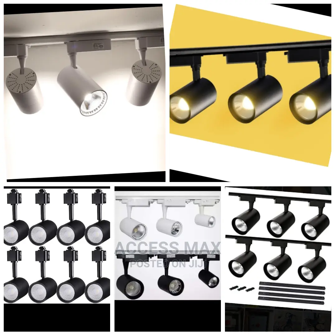 40 Watt Led Track Light 4 Light With The Rail