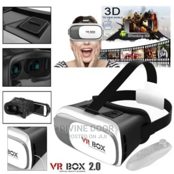 3D Virtual Reality Box With Remote
