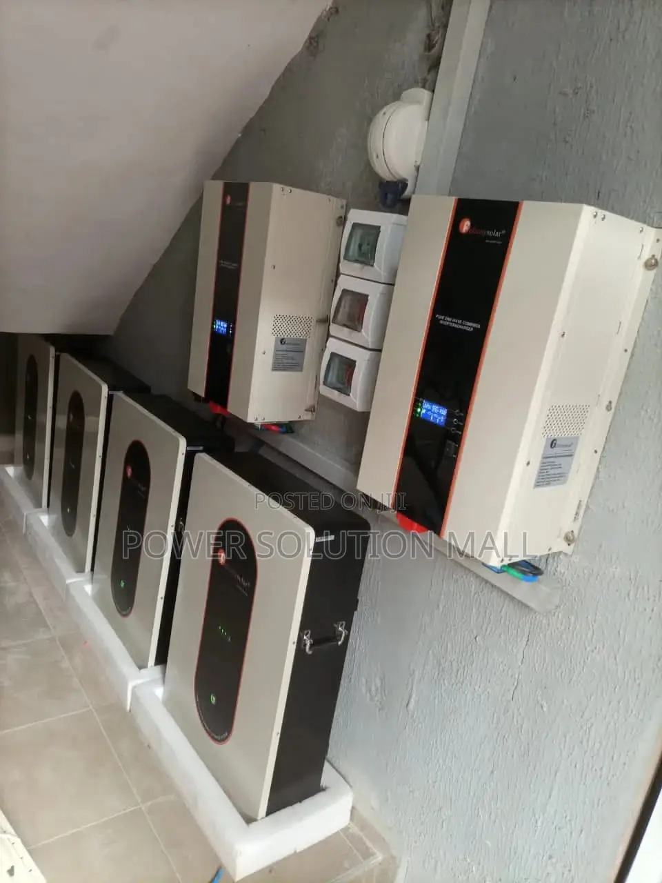 15kva Solar System With Lithium Ion Battery