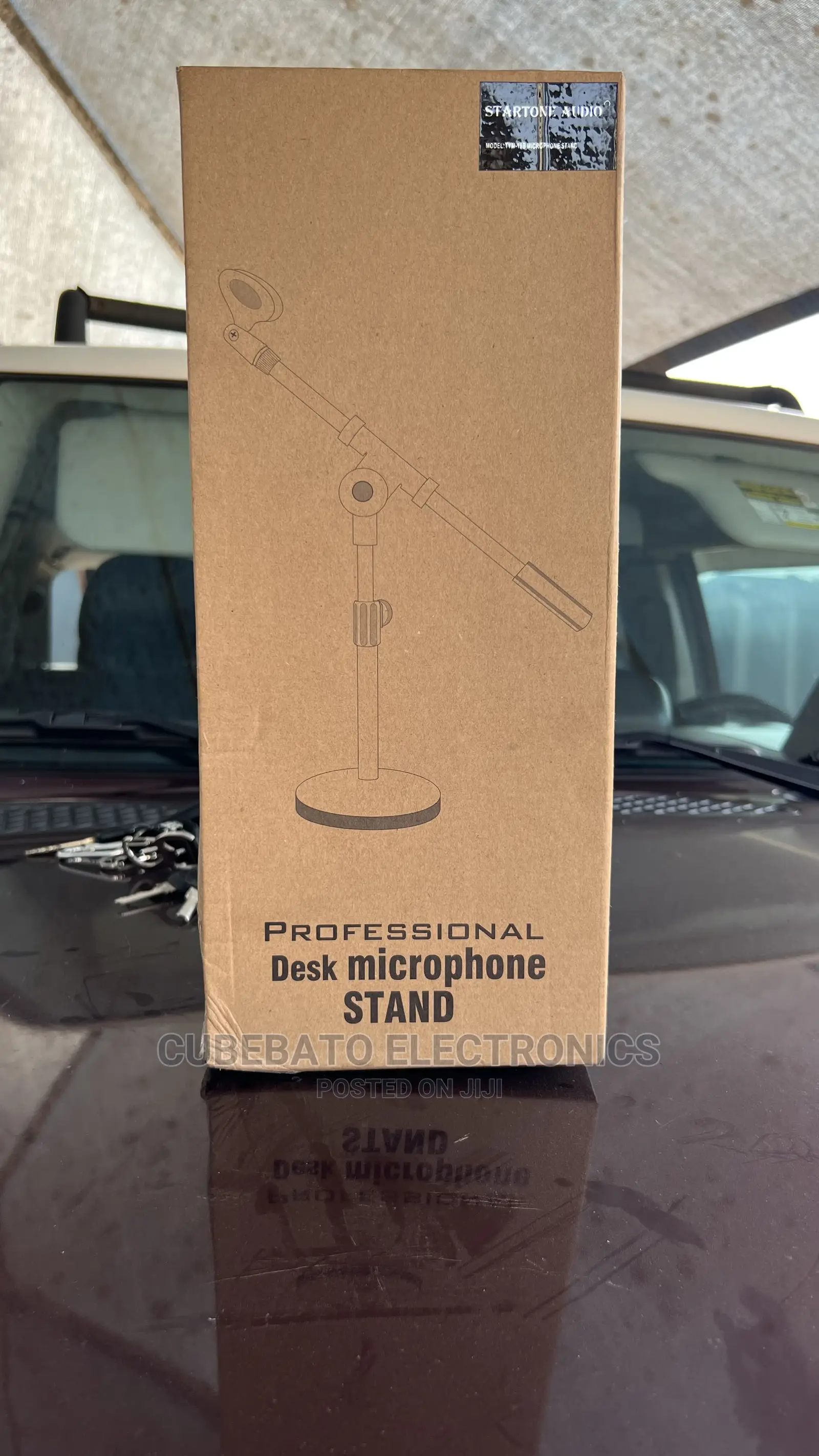 Tables Microphone Stands for Studios and Radio Stations