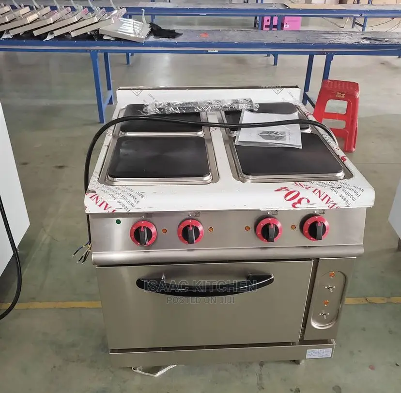 4burner Electric Cooker With Oven