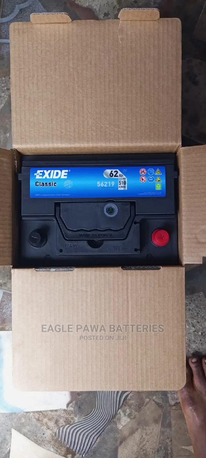 Exide 62ah 12v