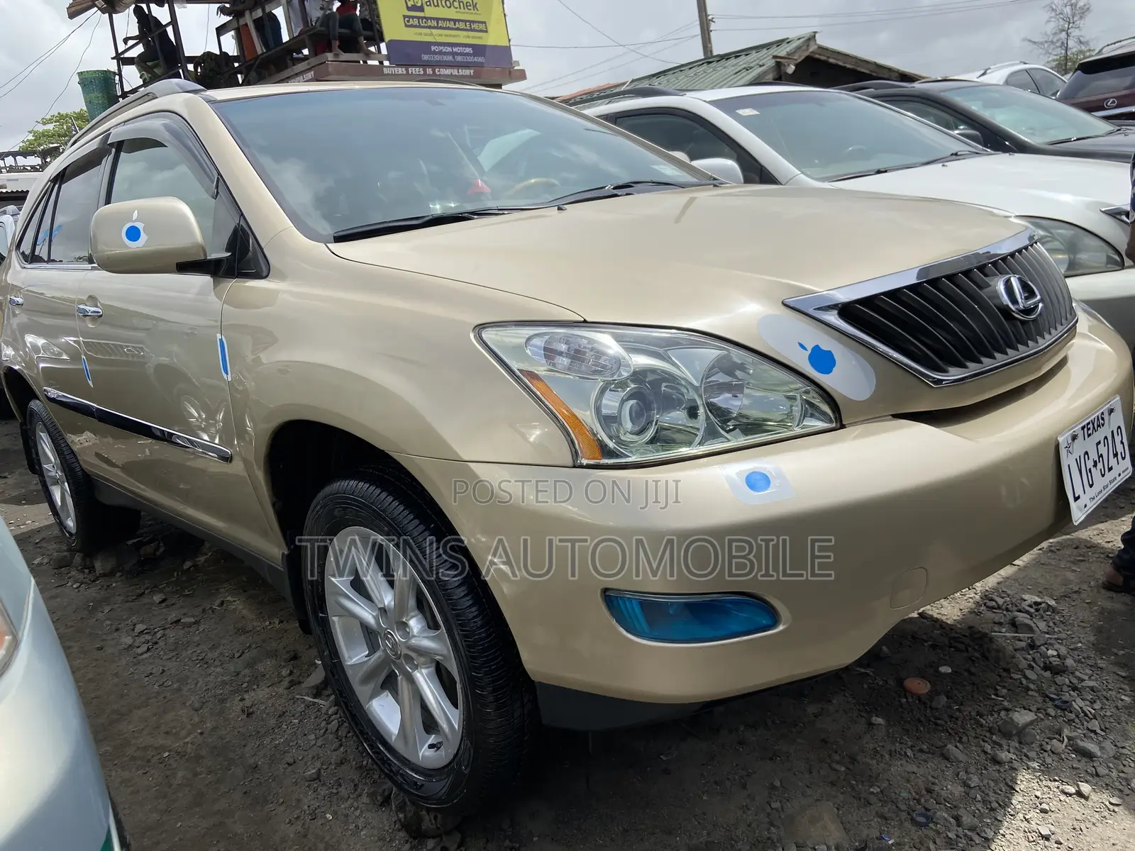 Lexus RX 350 AWD 2009 Gold
