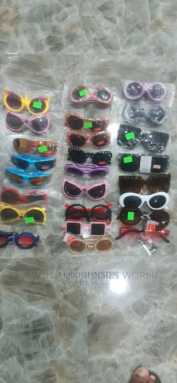 Sunshades and Party Glasses for Children.