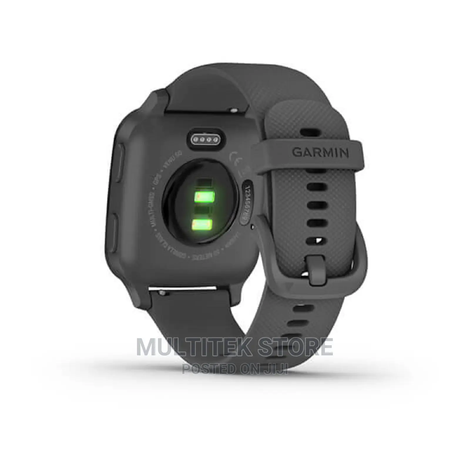 Garmin Venu Sq - Slate Aluminium Bezel With Silicone Band
