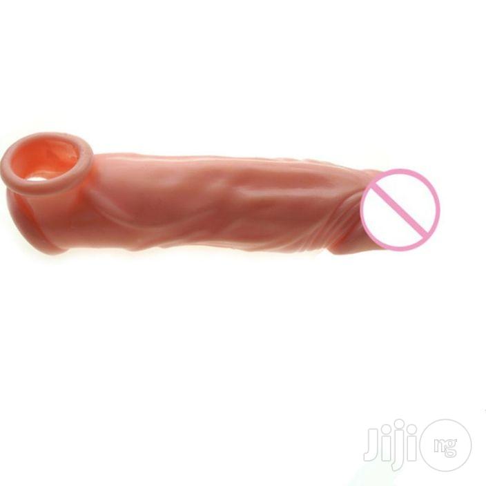 Resusable Penis Enlargement Extender Condom