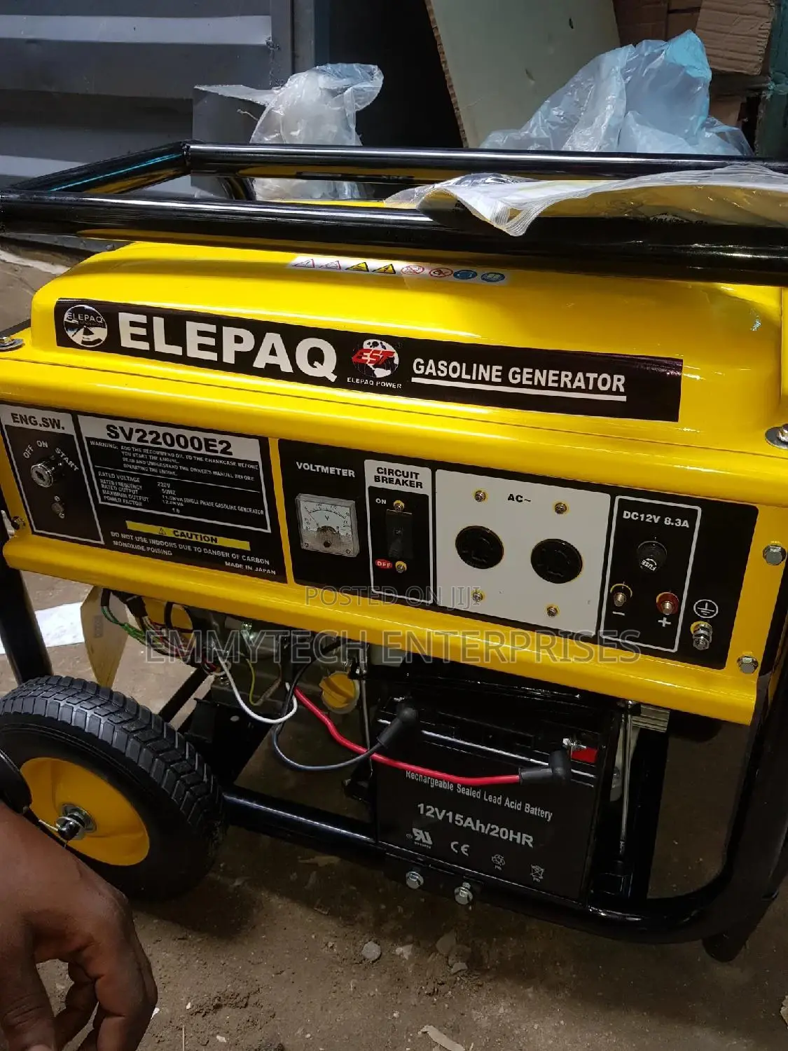 Plane Elepaq Generator Set 7.9kva
