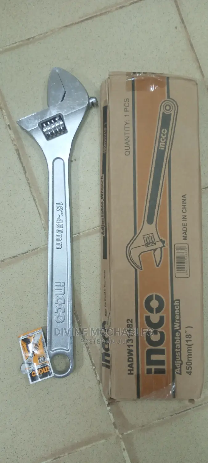18" INGCO Adjustable Spannar