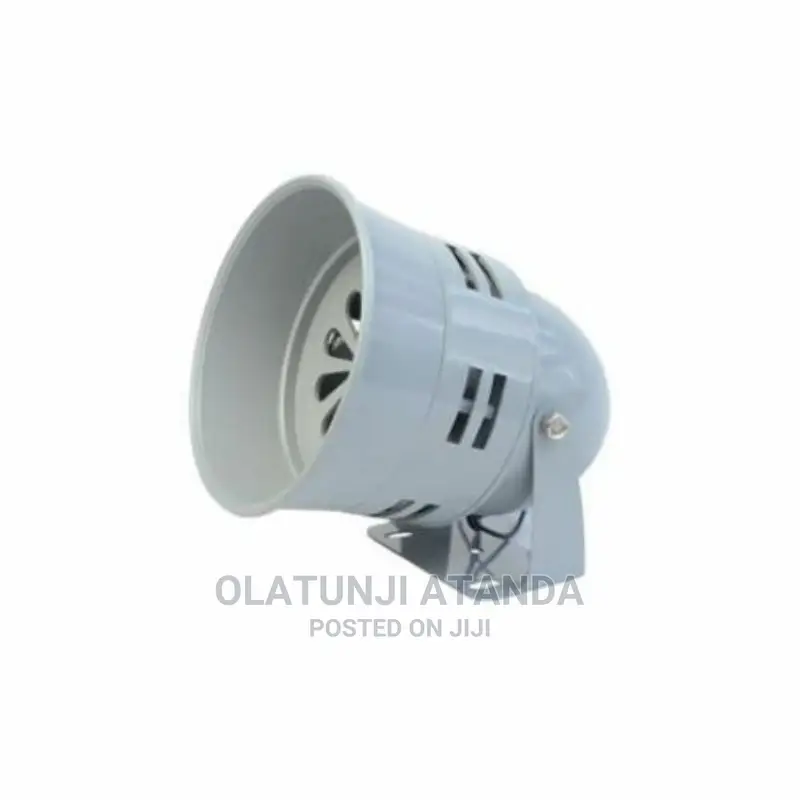 Universal Motor Siren. Circumrotate Warning Light