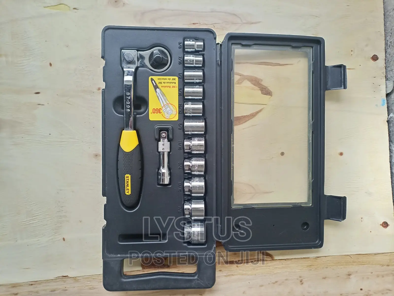 3/8" - 15/16" Stanley 85-494 13pcs Imperial Socket Set