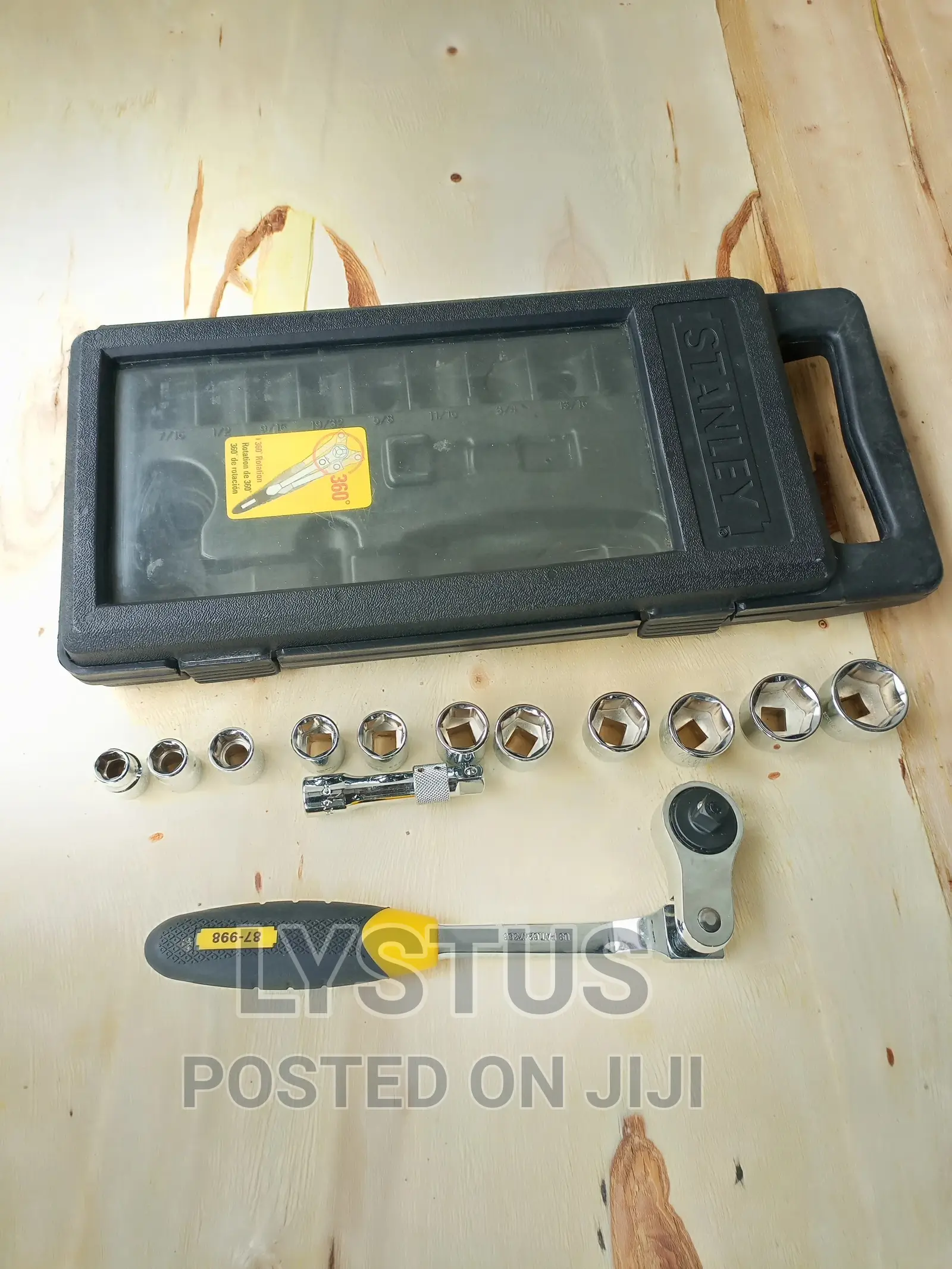 3/8" - 15/16" Stanley 85-494 13pcs Imperial Socket Set