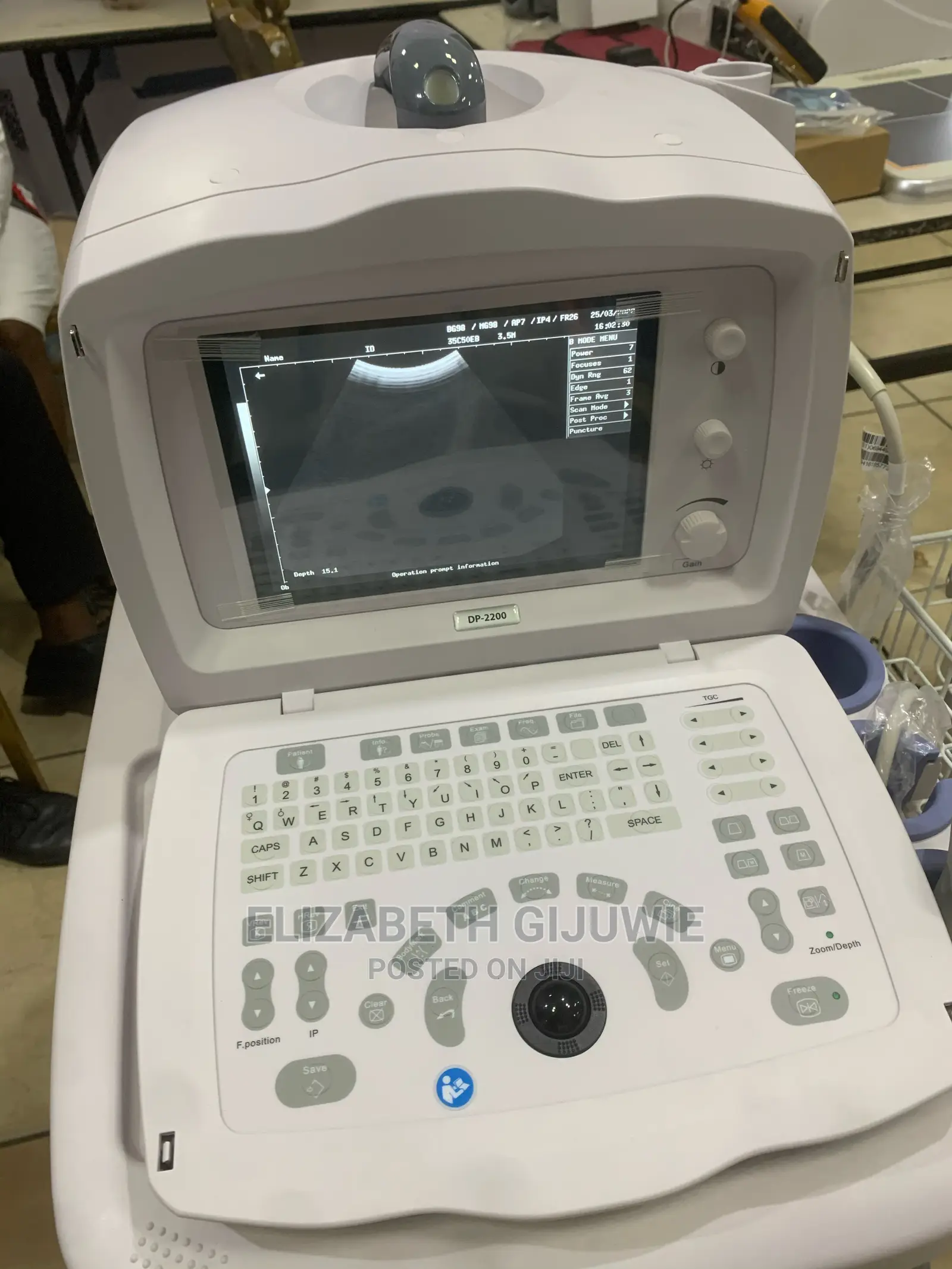 Mindray DP2200 Ultrasound Machine