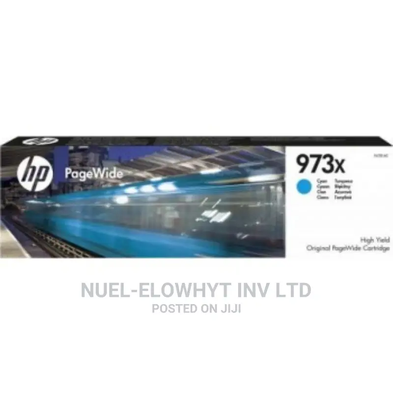 HP 973XL Highyield Cyan Original Pagewide Cartridge F6T81AE