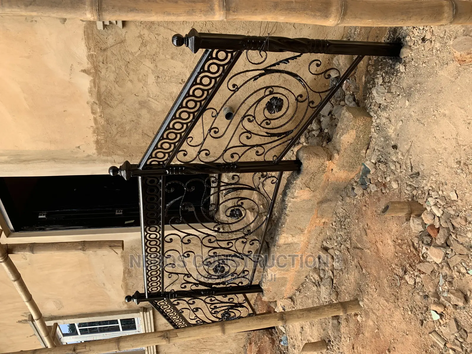 Wrought Iron Rail in Nigeria