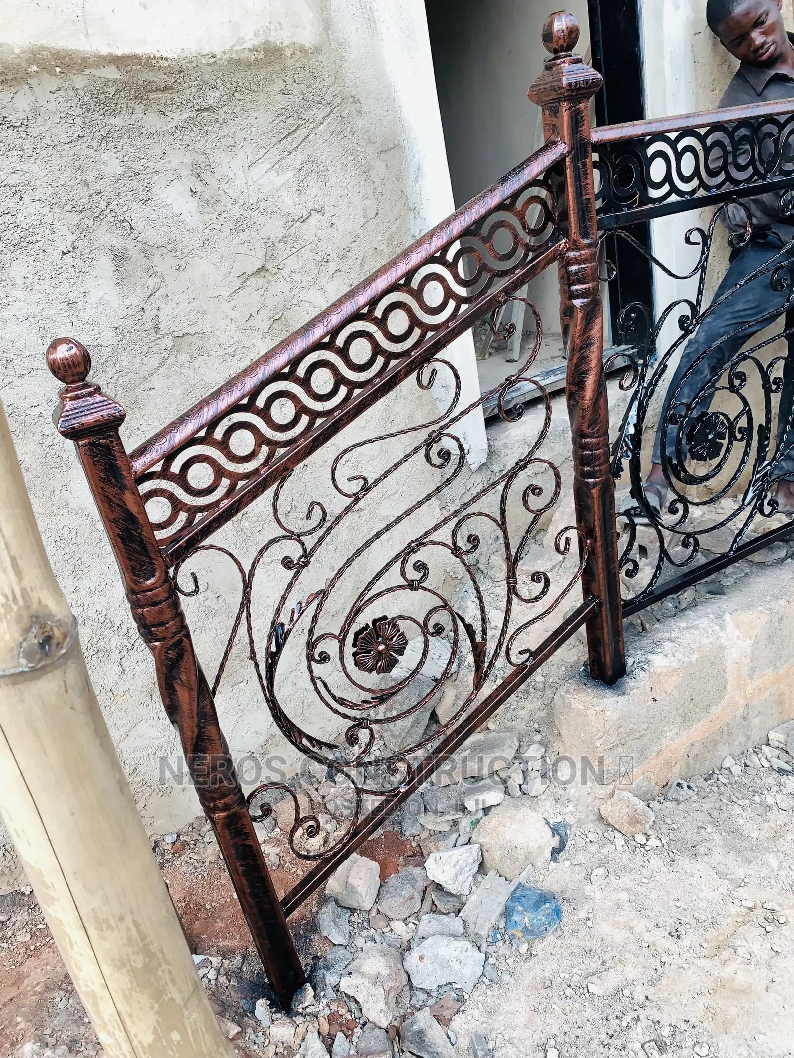 Wrought Iron Rail in Nigeria