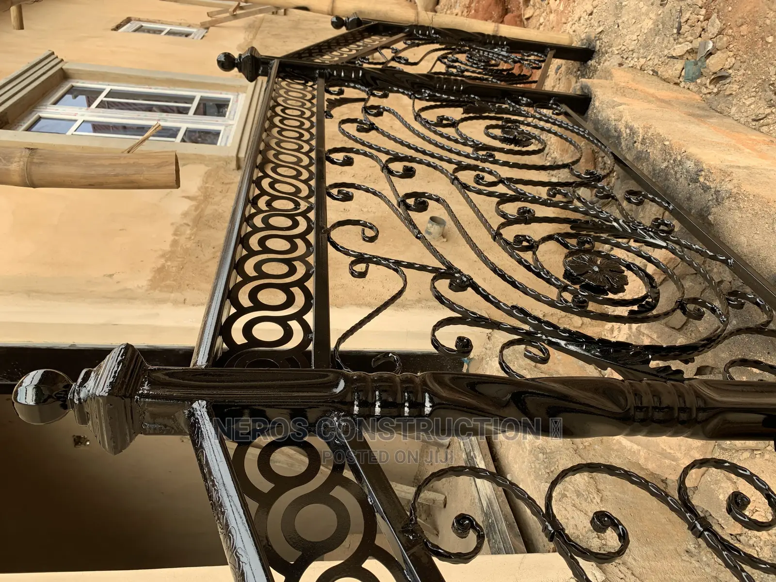Wrought Iron Rail in Nigeria