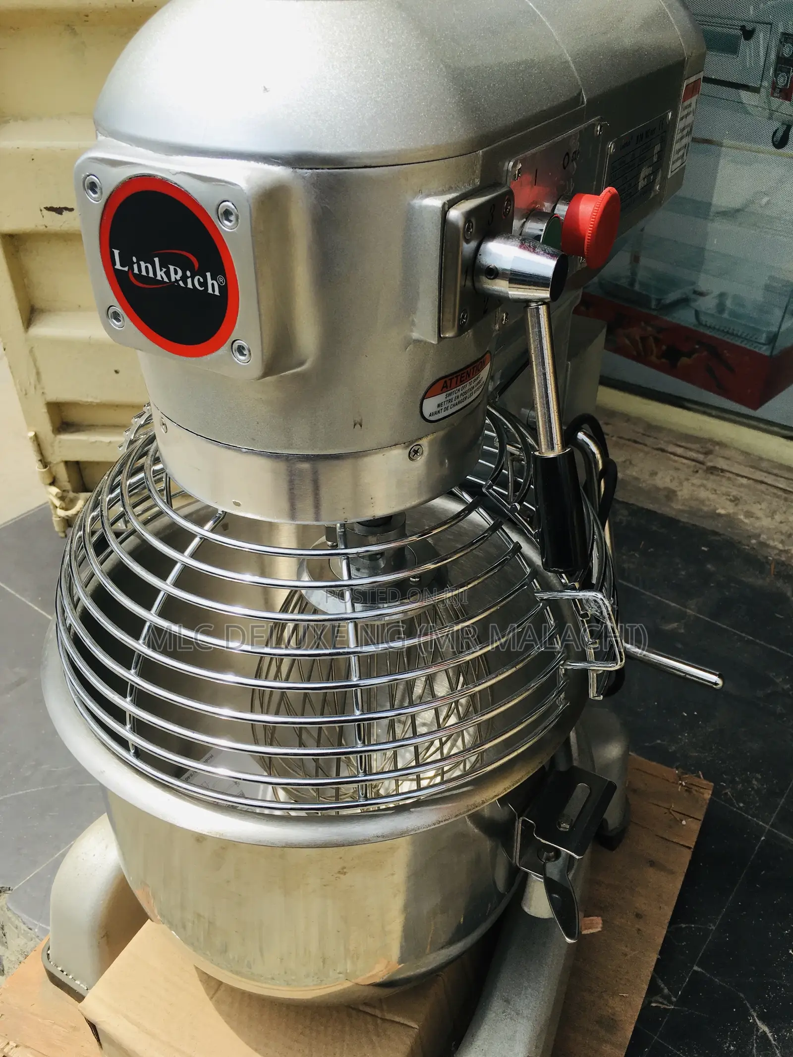 Complete 20L Linkrich Cake/Food Mixers(5,7,10,30,40L Avble)