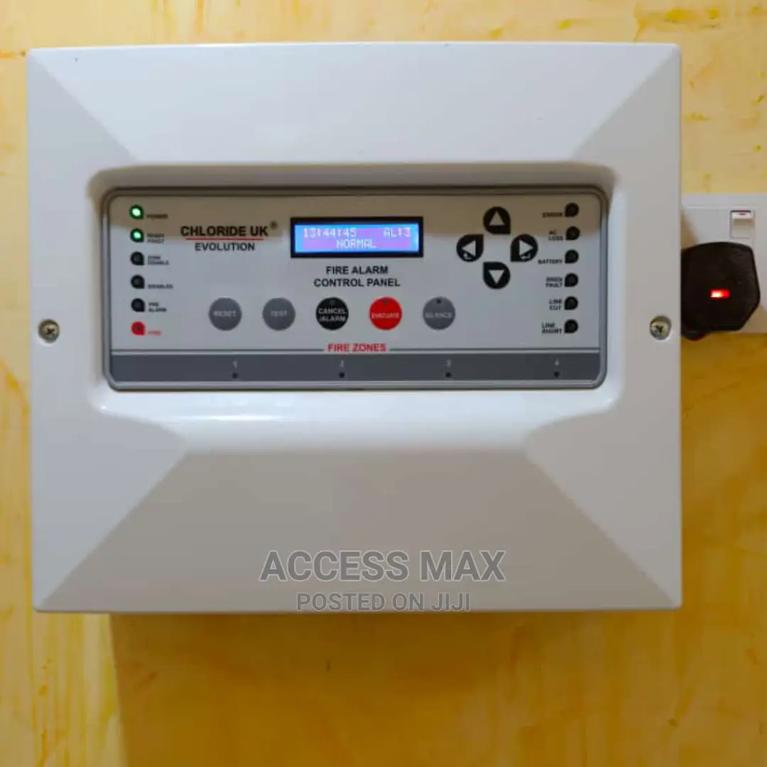 4 Zone Fire Alarm Panel (Chlorides Uk. Convention) Original)