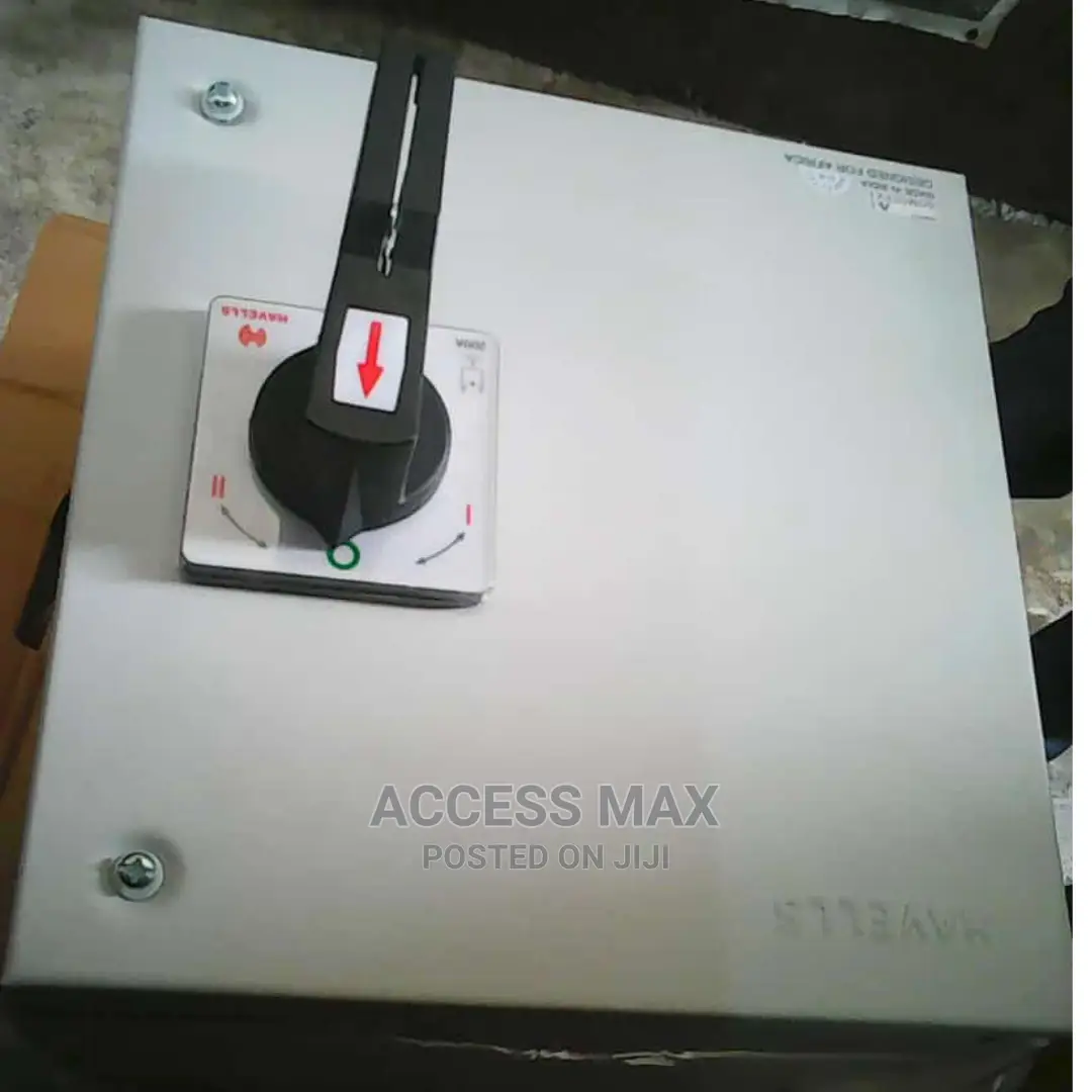100amps Change Over Switch . ( Up Handle )
