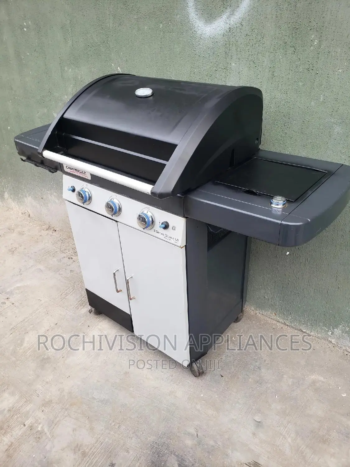 Gas Barbecue Grill BBQ 4burner Gas Grill With Side Stove