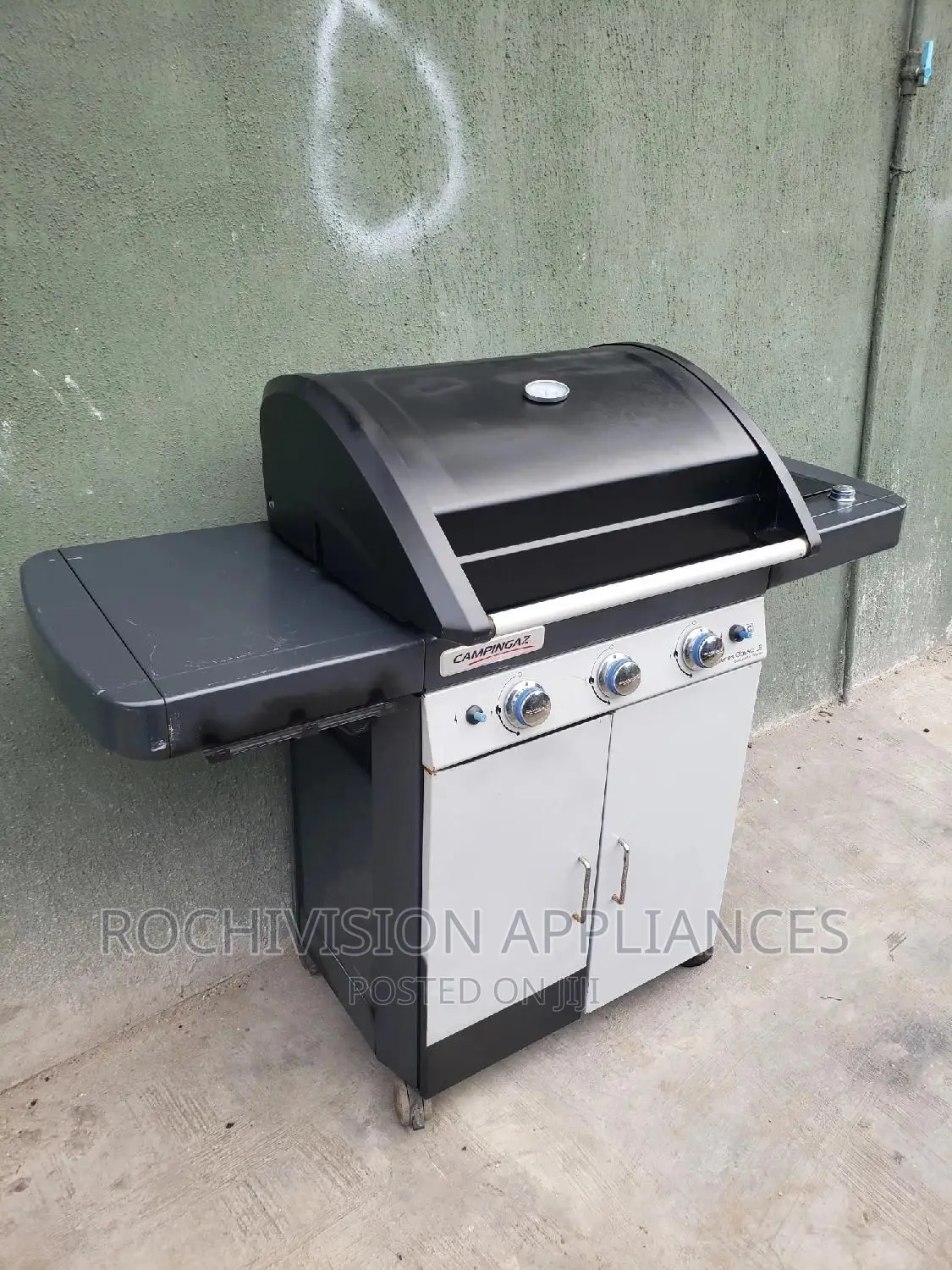 Gas Barbecue Grill BBQ 4burner Gas Grill With Side Stove