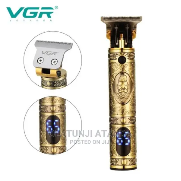 Digital Cordless Hair Trimmer-Gold