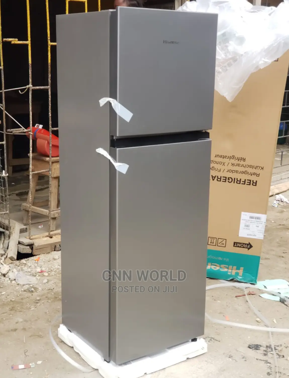New Arrival Hisense 154L Double Door Fridge (Ref-200dr)