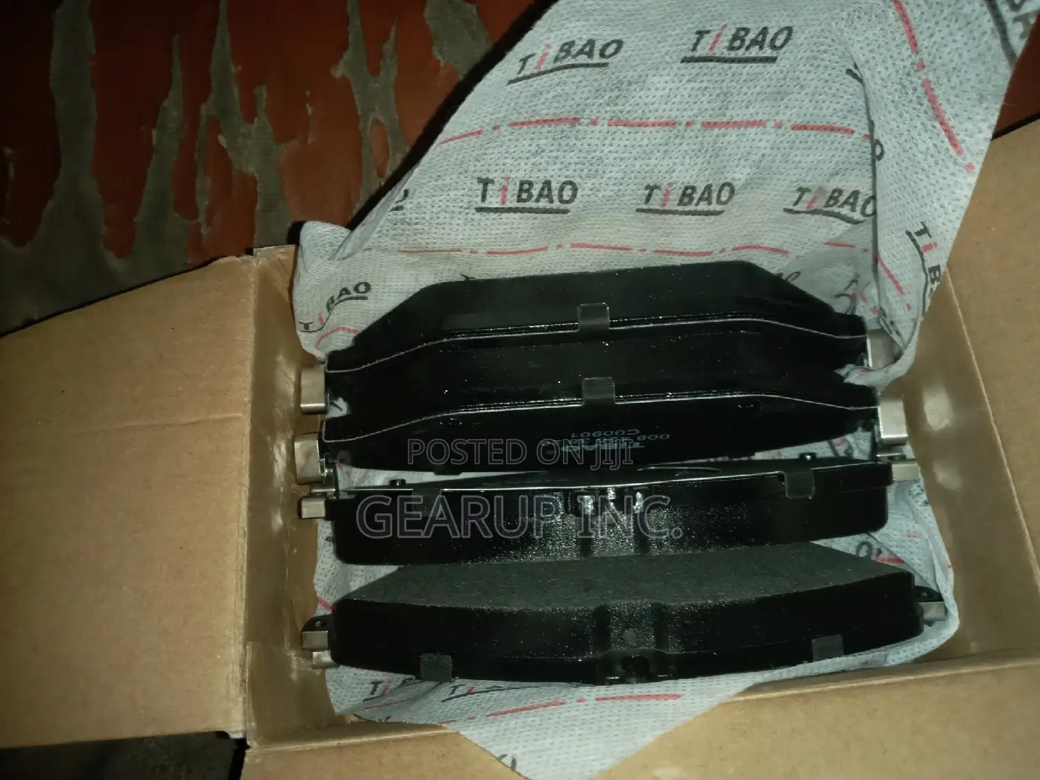 A Set of Complete Brake Pads for Mercedes Benz C300