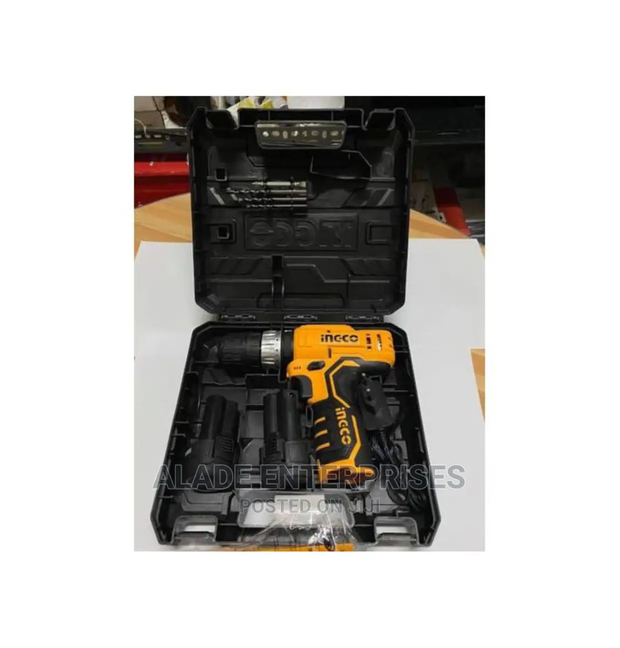 Ingco 12V Lithium-Ion Cordless Drill + Free Srew Bit