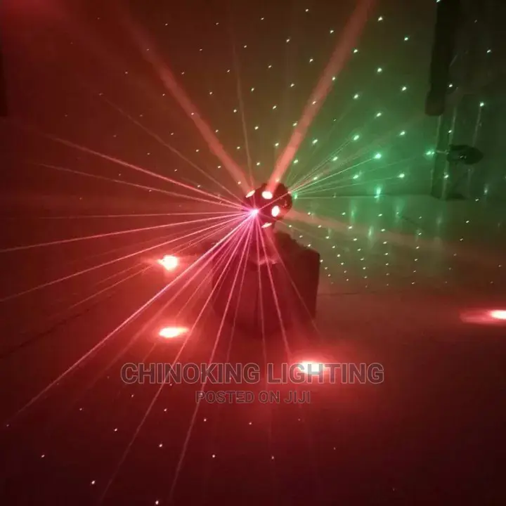 12*10W Powerful RGBW LED RG Laser Moving Head
