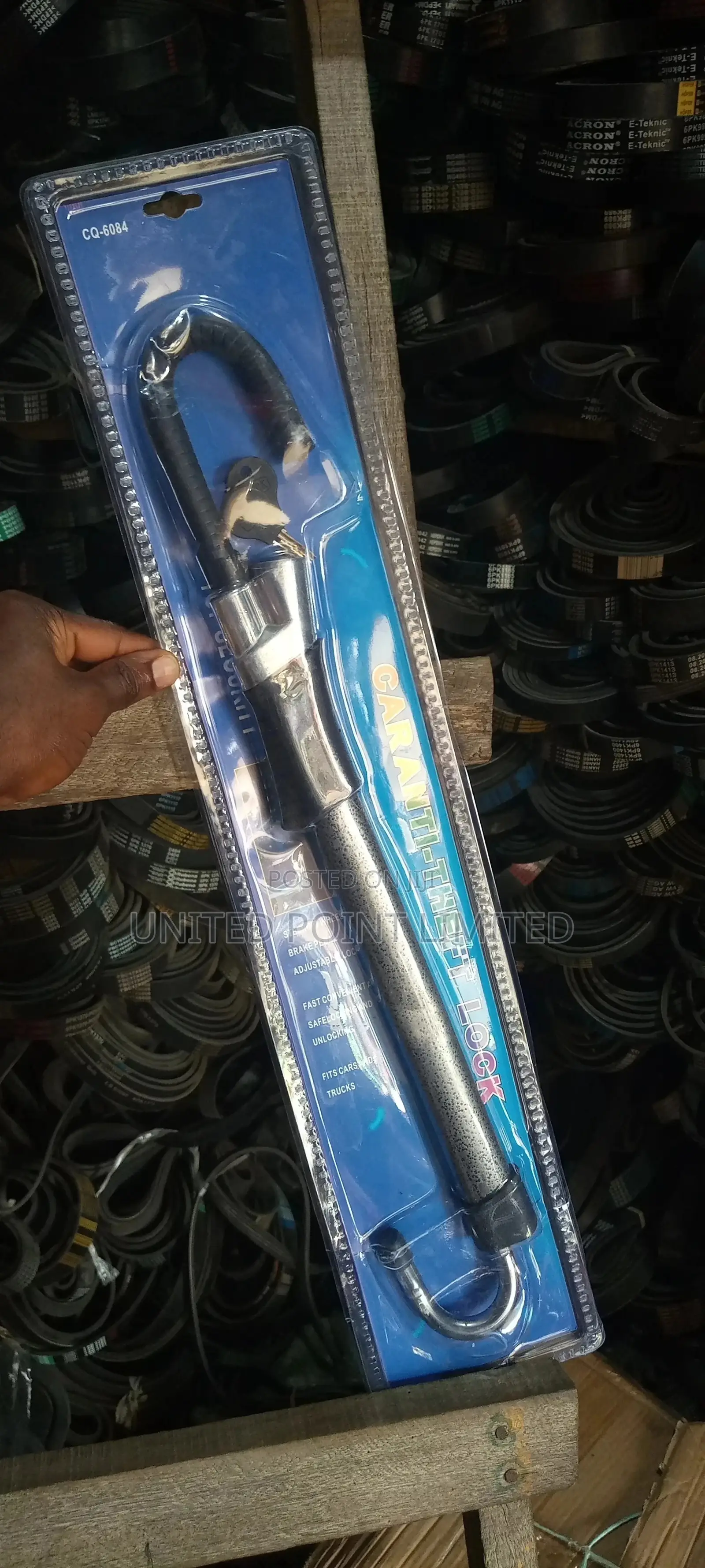 Card Steering Lock