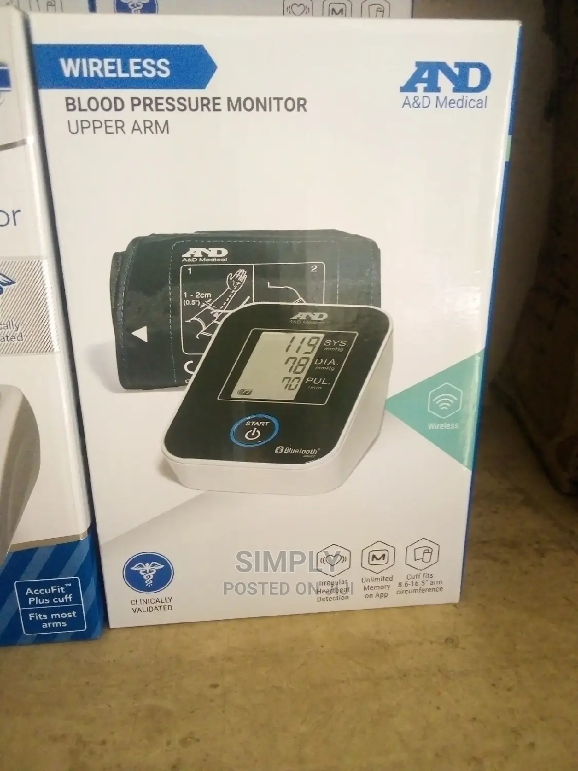 And Blood Pressure Monitor
