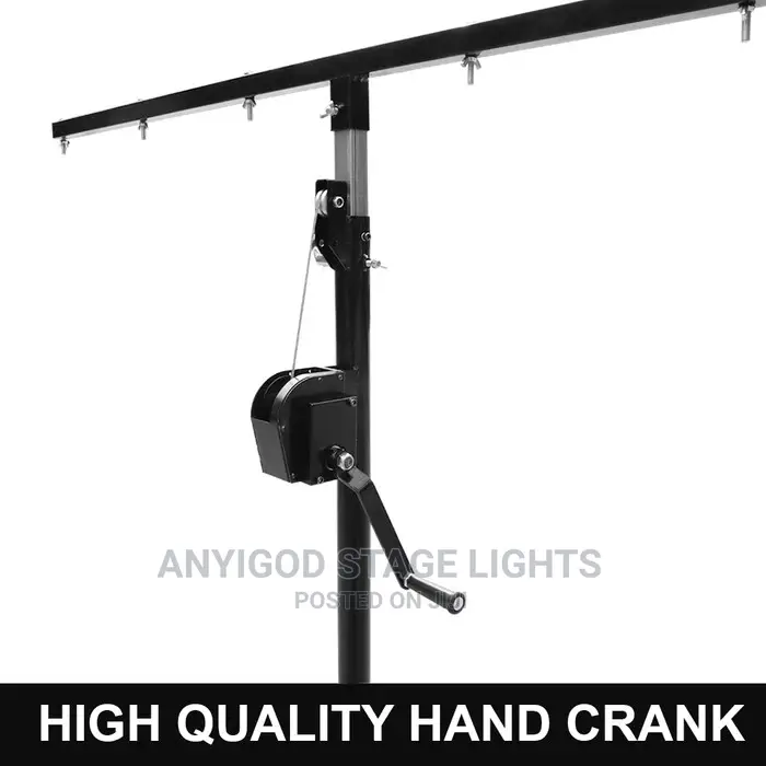 High Quality Adjustable Crank T Stand for Stage Lights