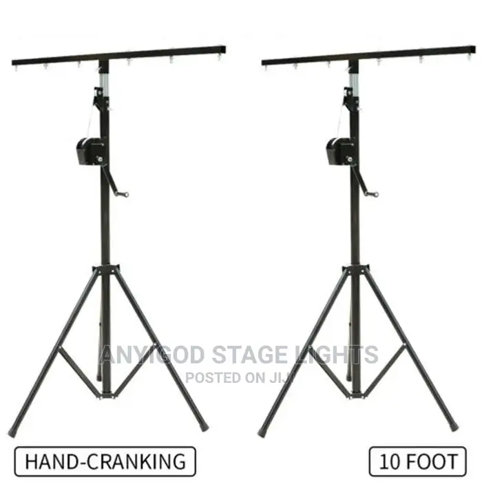 High Quality Adjustable Crank T Stand for Stage Lights
