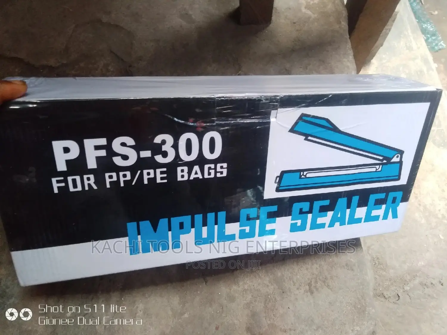 PFS 300) Electric Impulse Lairon Sealer Machine