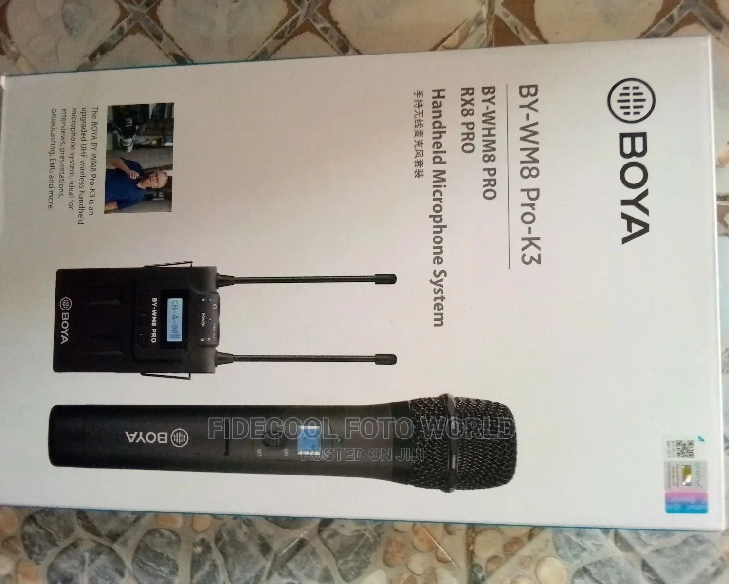 Boya by Wm8 Pro Handheld Microphone