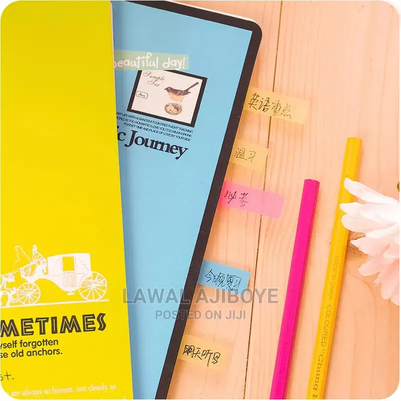 Colorful 20 Sheets 5 Colors Creative Arrow Index Tabs Flags