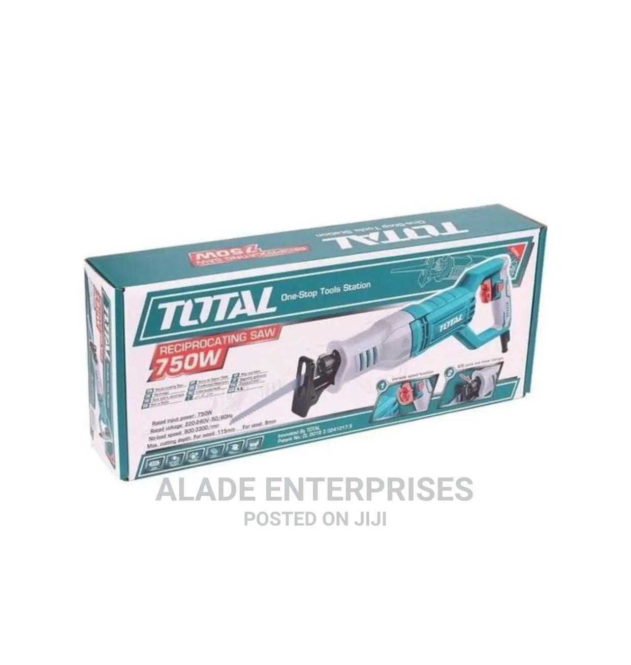 TOTAL Reciprocating Saw 750W
