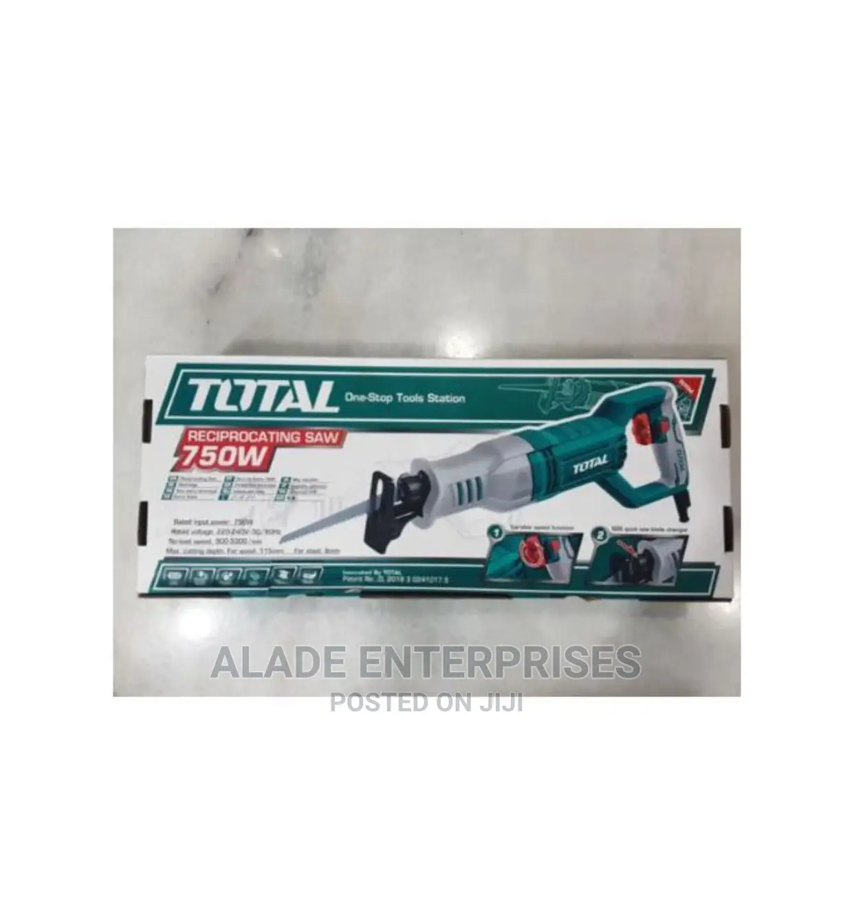 TOTAL Reciprocating Saw 750W