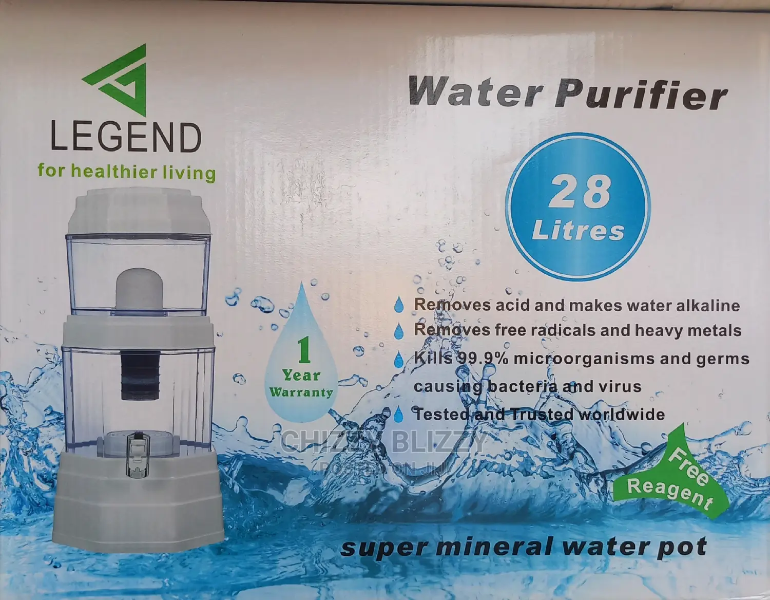 Legend Water Purifier 28l