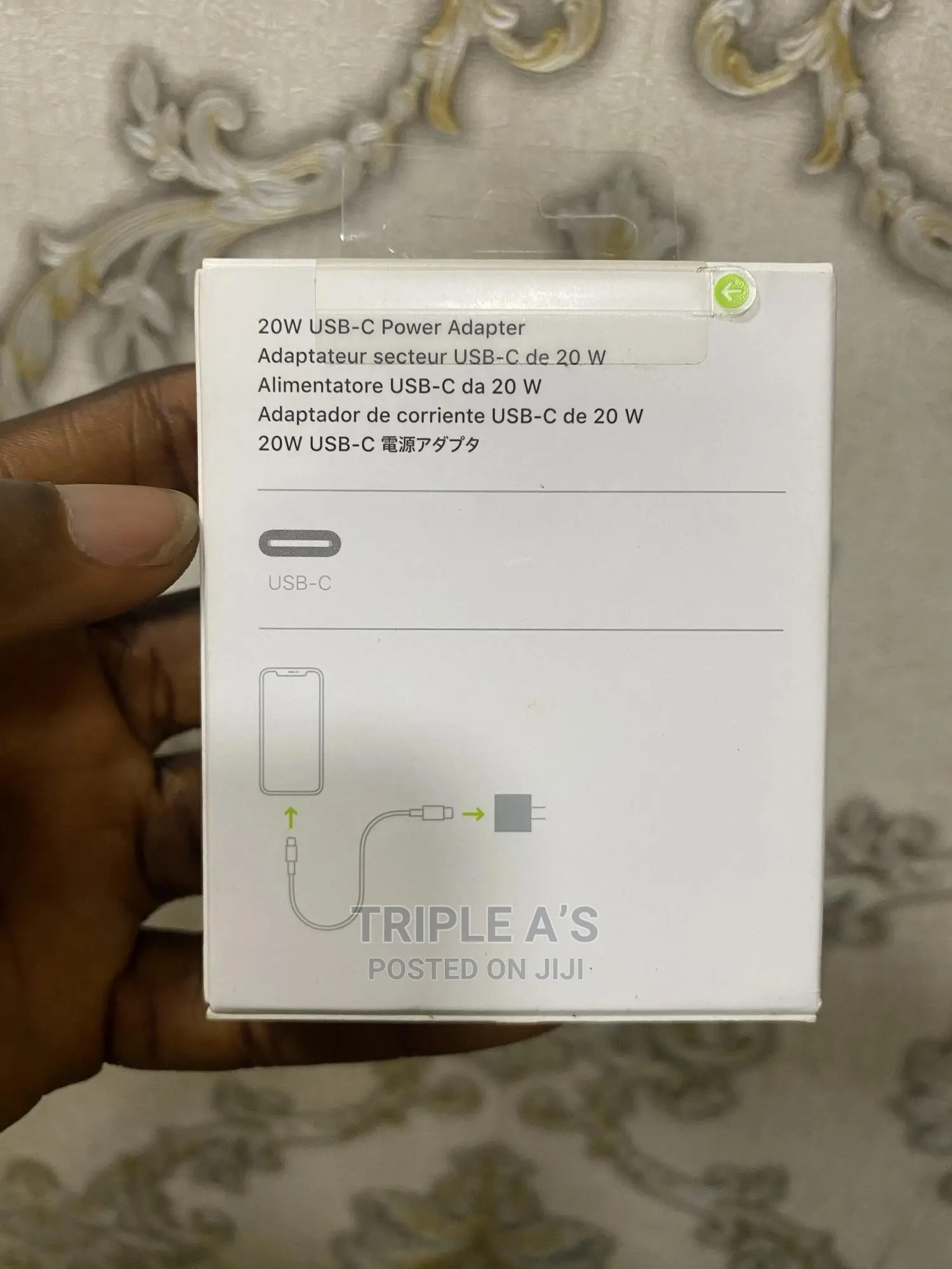 Authentic Apple Usb -C 20w Power Adapter