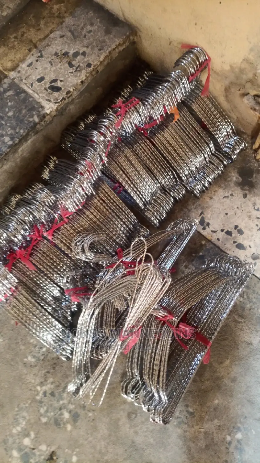 Stainless Steel Twisted Clothes Hangers