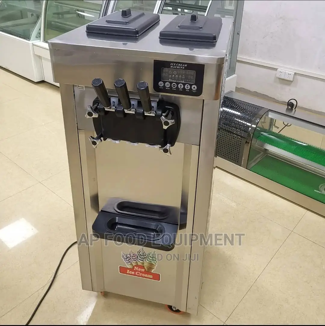 Standing Ice Cream Machine.