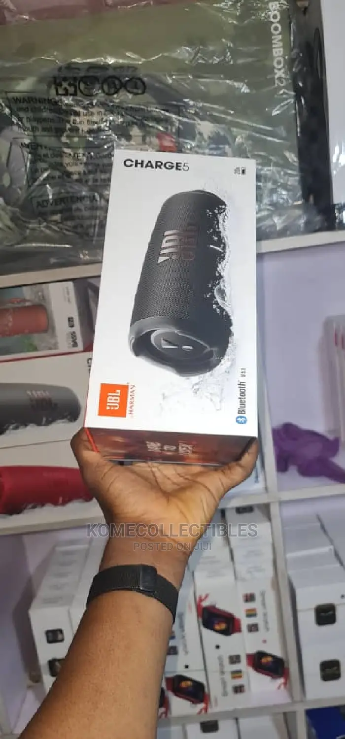 JBL Charge 5 Portable Speaker With Power Bank