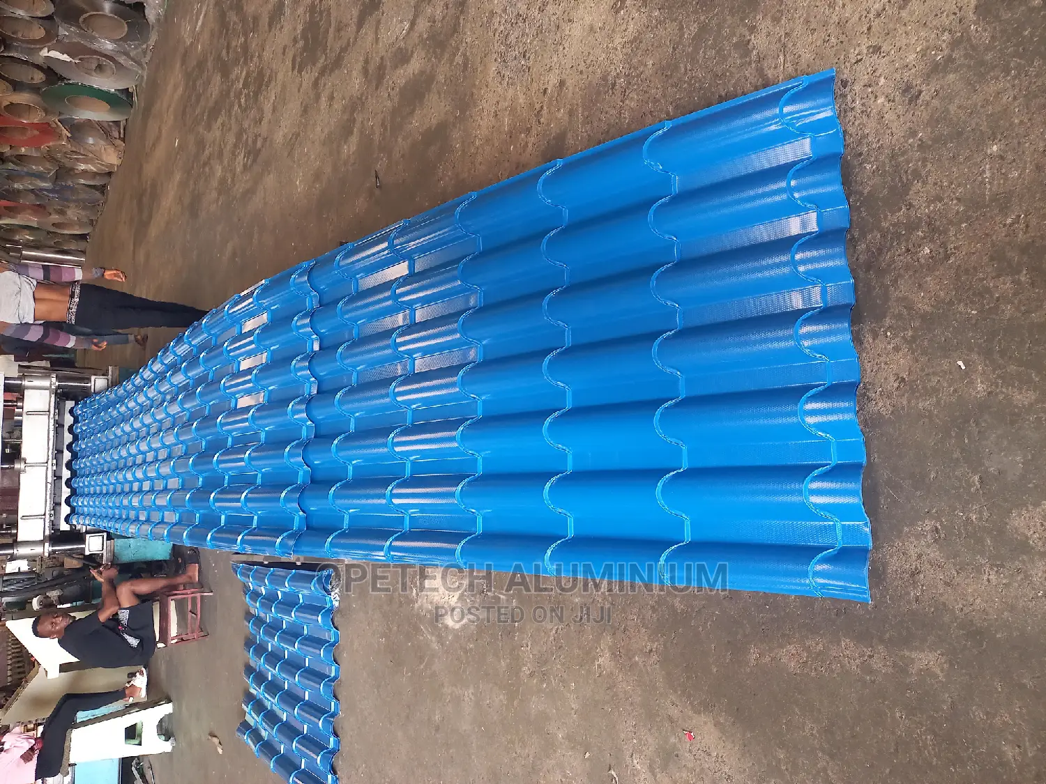 Step Ties and Metrocopo Aluminium Roofing