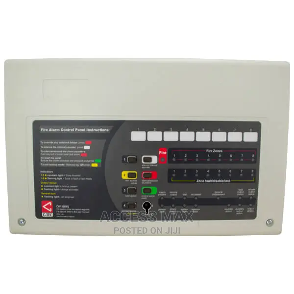 2 Zone Fire Alarm Panel Plastic Body). C Tec Product.
