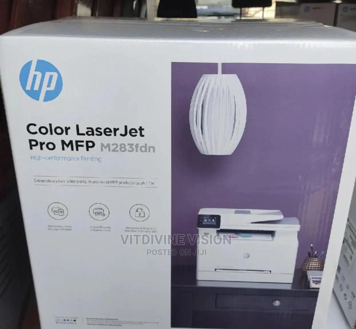 Hp Color Laserjet Pro MFP M283fdw Printer Hp 207a Tonercyan