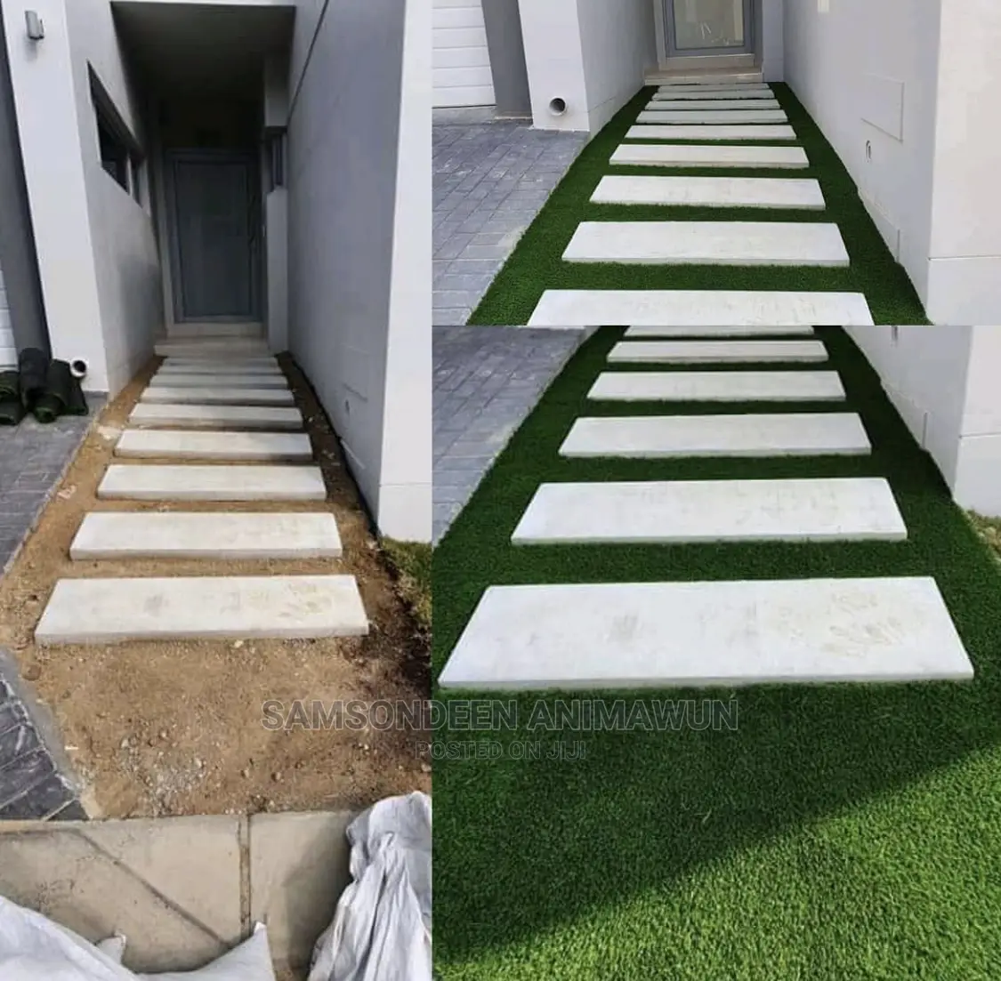 Quality Grass for Your Home Entrance