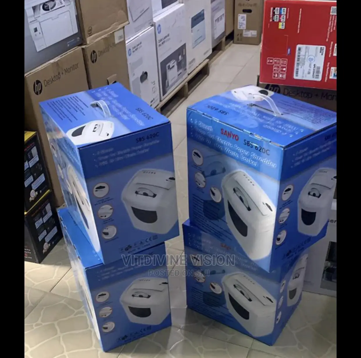Sanyo SBS-620c Paper Shredder